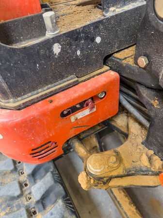 Hybrid (el/diesel) minigraver KUBOTA U17-3 1.65t