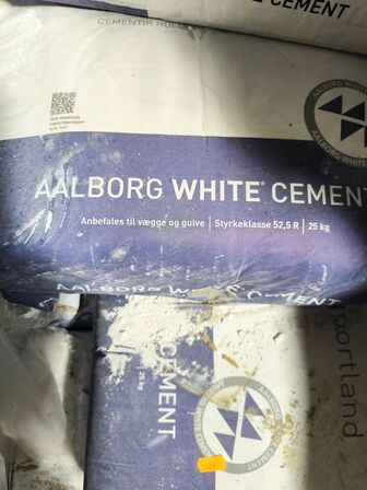 3 pll. blandet cement