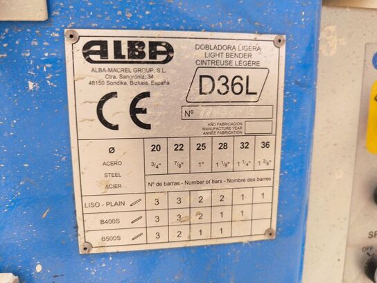 Armeringsbukker ALBA D36L