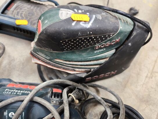 Blandet BOSCH elværktøj