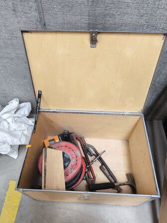 2 stk. værktøjskasser inkl. indhold