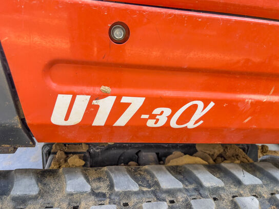 Hybrid (el/diesel) minigraver KUBOTA U17-3 1.65t