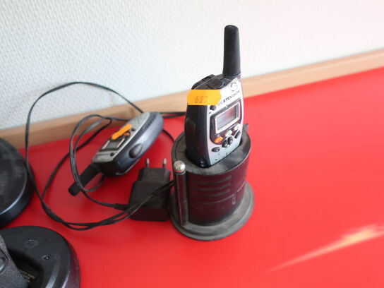 9 stk. MOTOROLA DP1400 håndradioer inkl. ladestandere