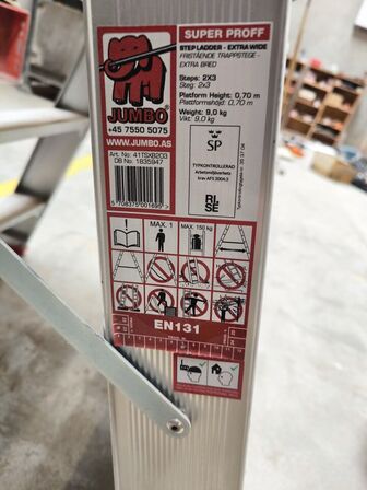 3 trins alustige JUMBO