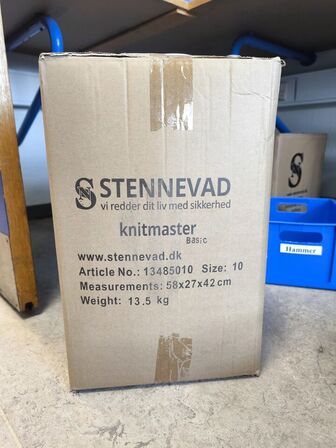 Handsker 240 par STENNEVAD Knitmaster Basic str. 10