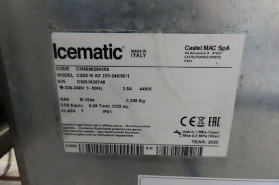 Ismaskine ICEMATIC