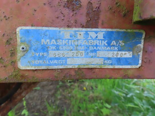Vogn m. Glasfibertank TIM