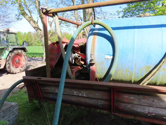 Vogn m. Glasfibertank TIM