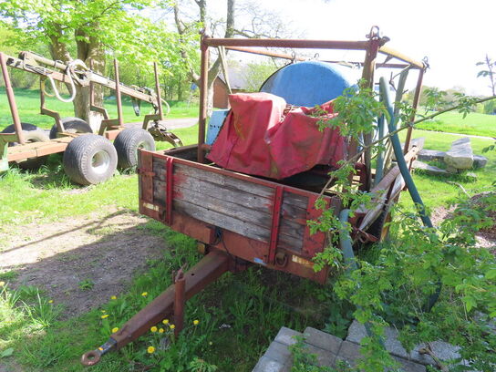 Vogn m. Glasfibertank TIM