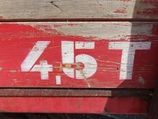Tipvogn TIM 4,5T BT inkl. Ekstra sider
