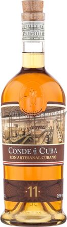 1 stk. Rom Conde De Cuba 11 years  70cl. C6 38%