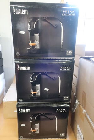 3 stk. BIALETTI kaffemaskine til kapsler