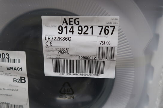 AEG Vaskemaskine LR722K86O