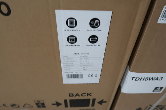 Scandomestic XO 6800 Ovn til indbygning