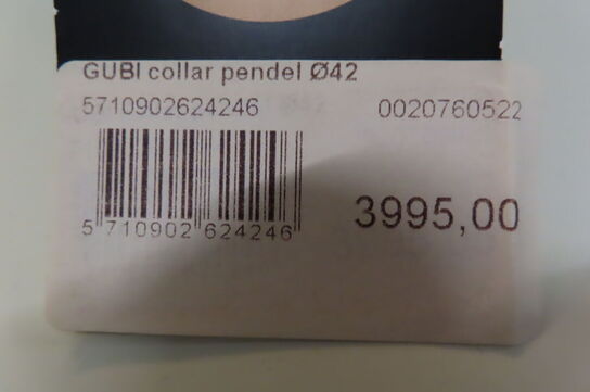 Pendel GUBI Collar Ø42
