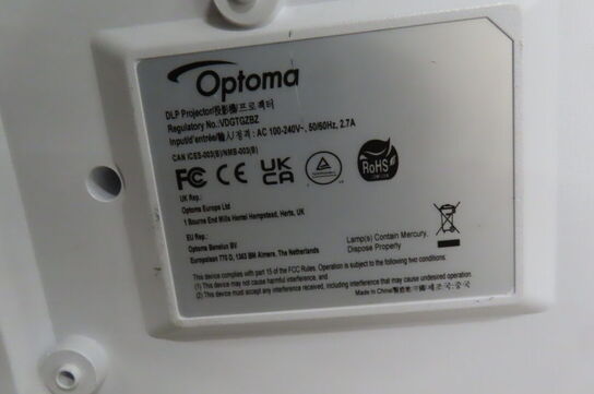 Projektor OPTOMA