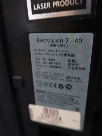B&O BeoVision 7-40