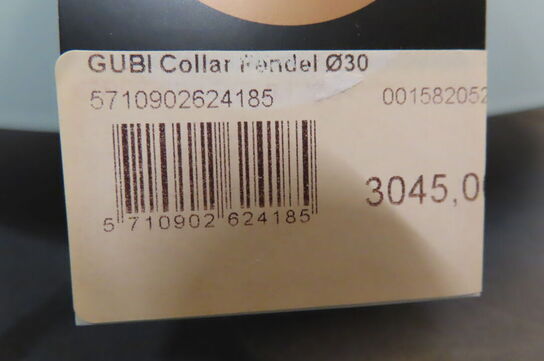 Pendel GUBI Collar Ø30
