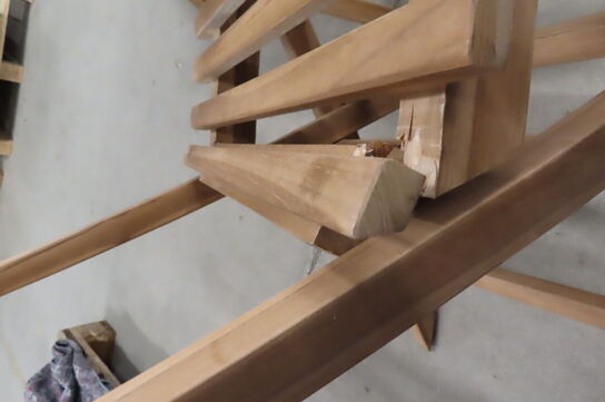 Terassebord med 2 stk. stole