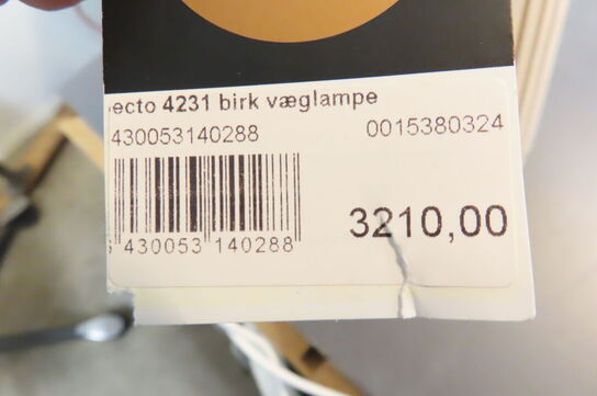 Væglampe SECTO DESIGN Secto 4231 Birk