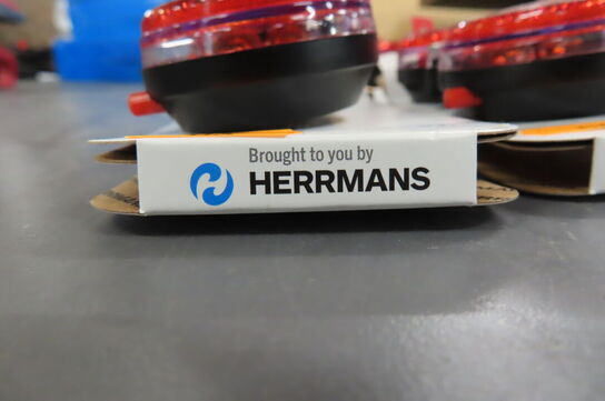 4 stk. Baglygter HERMANS