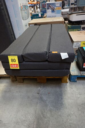 Sleepy foldemadras og sofa 240x140x10 cm Antracit 