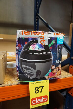 iDance BB10K2 Bluetooth højttaler med 2 mikrofoner