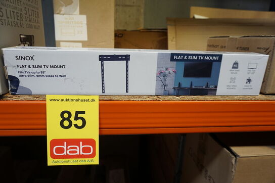 Sinox One flat&Slim vægbeslag til 32" - 55" TV 