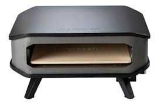 Cozze 17" pizzaovn til gas med pizzasten 8,0KW