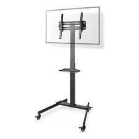 Nedis TV Stander 32-55" med Hylde og Hjul (35kg) Sort 