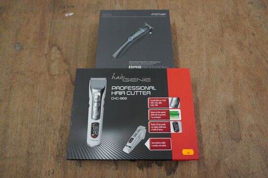 Frisør artikler HAIRGENE & COMAIR: CHC-969 hårtrimmer og Vision hårtrimmer