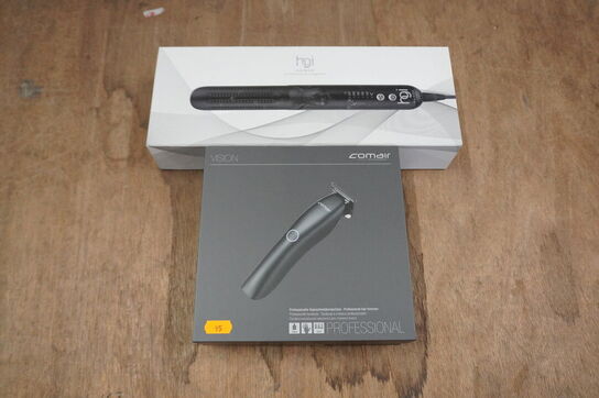 Frisør artikler COMAIR & HGI: Vision hårtrimmer og HGI HAIRON