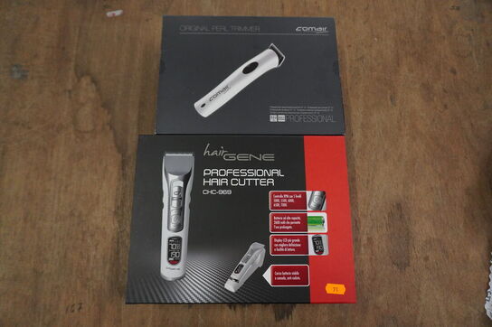Frisør artikler HAIRGENE & COMAIR: Hårtrimmer CHC-969 og hårtrimmer