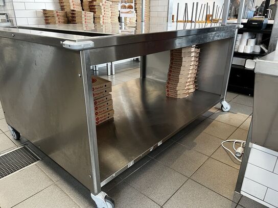 Varmebord på hjul GP PRODUCTION GP HRECT 