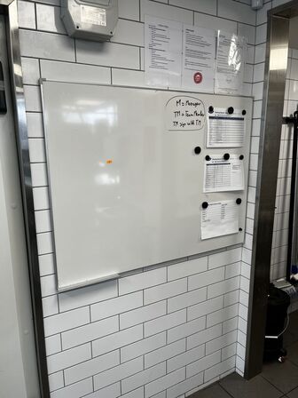 Whiteboard 120X80 CM