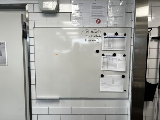 Whiteboard 120X80 CM