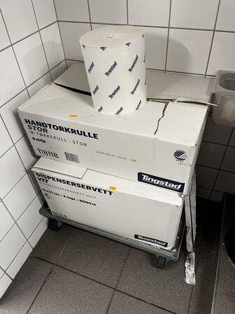 Rengøringsartikler mm.