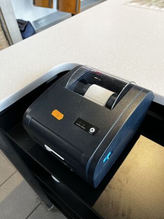 POS system m. Printer, kasse mm. ORACLE M338A