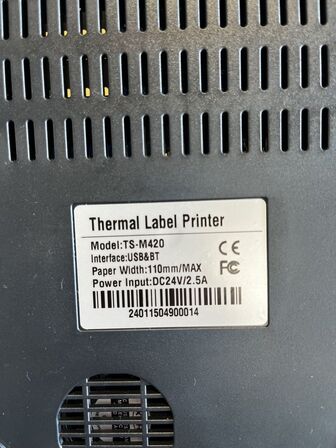 POS system m. Printer, kasse mm. ORACLE M338A