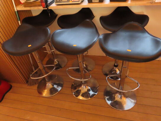 6 stk. barstole