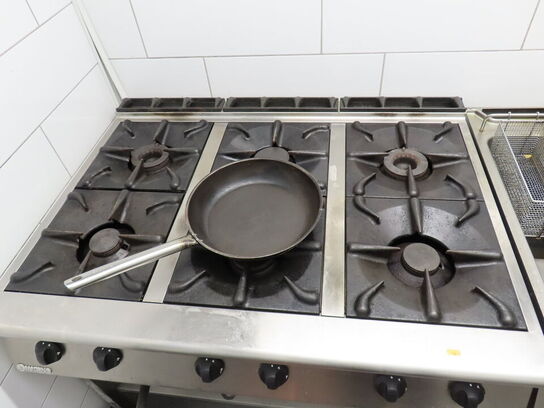 Kogebord, MARENO med 6 blus, inkl. div. gryder og pander