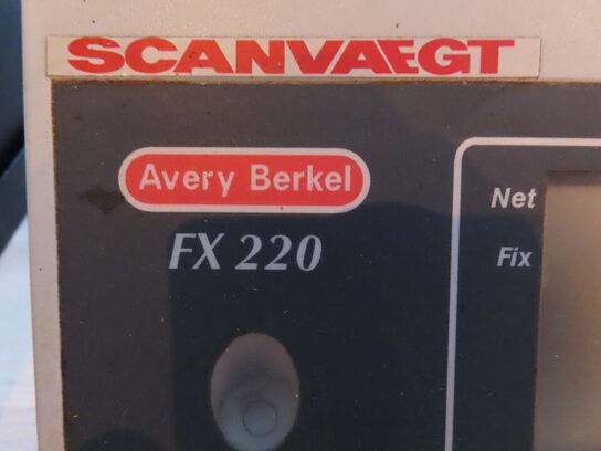 Vægt, SCANVÆGT AVERY BERKEL FX 220