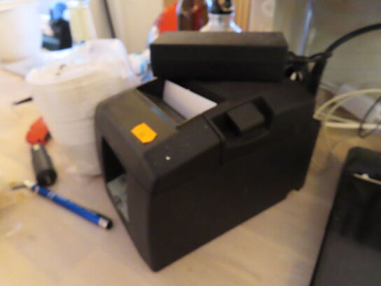 Betalingsterminaler og bonprinter