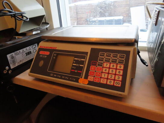 Vægt, SCANVÆGT AVERY BERKEL FX 220