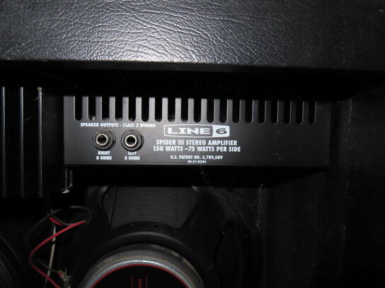 Forstærker, LINE 6 SPIDER 3 Stereo Amplifire