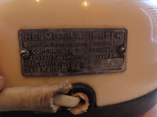 Ballerupmixer m. kødhakker og tilbehør