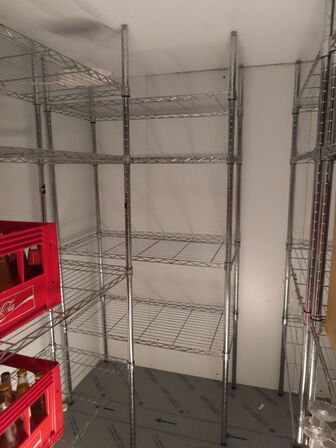 7 stk. fødevarereoler