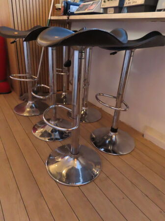 6 stk. barstole