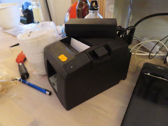 Betalingsterminaler og bonprinter