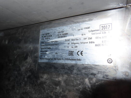 Fryseskab, ZANUSSI RE471FF